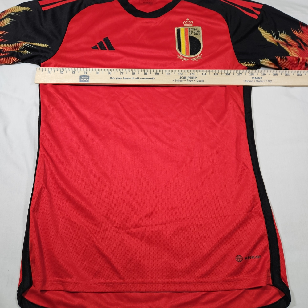 adidas Red and Black Men's Soccer Jersey - Picture 3 of 8